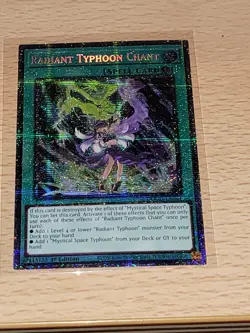 Yugioh! Radiant Typhoon Chant - DOOD-EN061 - Starlight Rare - 1st Edition NM - Image 1