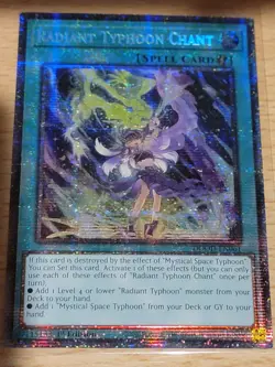 Yugioh! Radiant Typhoon Chant - DOOD-EN061 - Starlight Rare - 1st Edition NM - Image 2