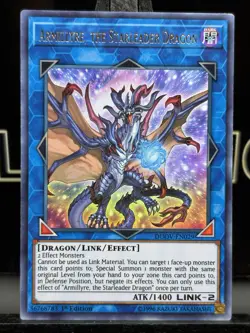 Yugioh Armillyre, the Starleader Dragon DUOV-EN029 Ultra Rare 1st Ed NM HOLO - Image 3