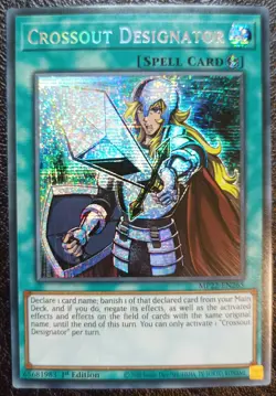 Yu-Gi-Oh! Crossout Designator MP22-EN265 1st Edition Secret Rare - Image 1