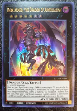 Yu-Gi-Oh! Dark Armed, the Dragon of Annihilation JUMP-EN090 Ultra Rare - Image 1