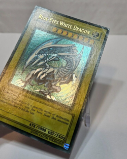 Blue-Eyes White Dragon SDK-001 Ultra Rare Unlimited FADED & WAVY Yugioh 5962 - Image 3