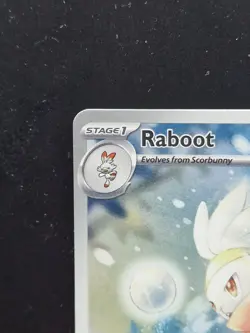Pokemon Cards - Raboot 147/142 - SIR Stellar Crown - M/NM Pack Fresh Illustrator - Image 2