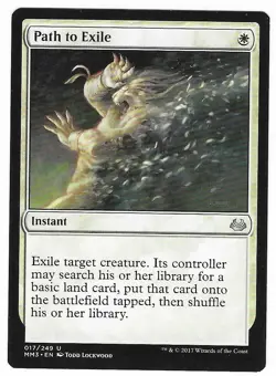 Path To Exile Modern Masters 2017 Uncommon LP Magic the Gathering Trading Card - Image 1