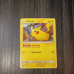 Pikachu SM157 Sun & Moon Ultra Rare Holo Promo Pokemon Card LP/CF - Image 1