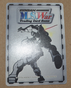 GUNDAM MS WAR TCG 2001 BANDAI FOIL PROMO BFP03 NEW YORK NY EVENT CARD # 006660 - Image 2
