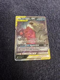 Pokemon Mega Sableye Tyranitar Tag Team GX 126/236 Holo Card Unified Minds - Image 3