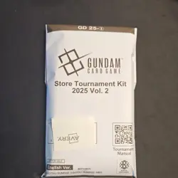 Gundam Card Game Store Tournament Kit 2025 Vol 2 - English - New & Sealed - Image 1