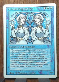 MTG🌊 Vesuvan Doppelganger REVISED EDITION Rare LP / VERY NICE CARD. L006 ❤ - Image 1