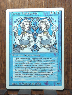 MTG🌊 Vesuvan Doppelganger REVISED EDITION Rare LP / VERY NICE CARD. L006 ❤ - Image 2