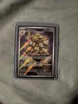 Alakazam 009 Black Star Promo Pokemon TCG English MINT Condition Protected Card - Image 1