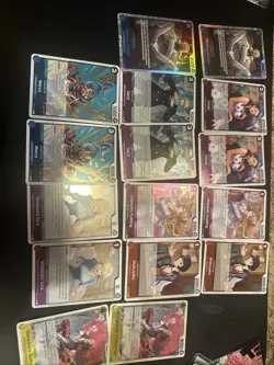 One Piece TCG Card Game Rare🔥🔥 Lot Of 16 Cards🔥🔥 - Image 1