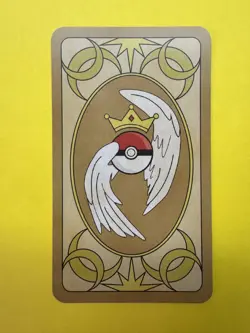 Pokemon Tarot Card Lugia The Moon XVIII Non-TCG English Parody NM - Image 3