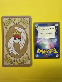 Pokemon Tarot Card Lugia The Moon XVIII Non-TCG English Parody NM - Image 4