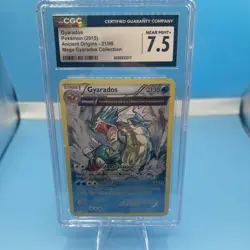 CGC 7.5 Gyarados 2015 Ancient Origins 21/98 Holo Pokemon Card - Image 1