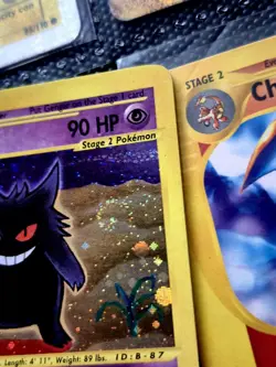 **SWIRL**Pokemon Gengar TCG Holo Card 13/165 Expedition Base Set - Image 1