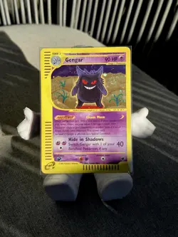 **SWIRL**Pokemon Gengar TCG Holo Card 13/165 Expedition Base Set - Image 4