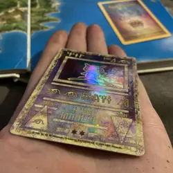 Pokemon TCG Ancient Mew, Heavy Play DENT plus card see photos please READ - Image 3