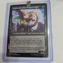 Magic the Gathering Sephiroth Fabled Soldier Final Fantasy #0115 Mythic non-foil - Image 2
