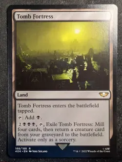 Tomb Fortress - Warhammer 40K Commander (MTG) - Image 1