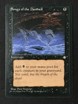 MTG Ice Age Songs of the Damned LP - Image 1