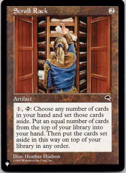Scroll Rack The List Reprints LP MTG - Image 1