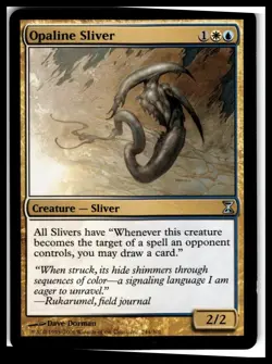 Time Spiral #244 Opaline Sliver - Image 1