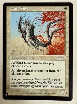 MTG Ward Sliver Mystery Booster/The List: (Legions) Regular Uncommon NM - Image 1