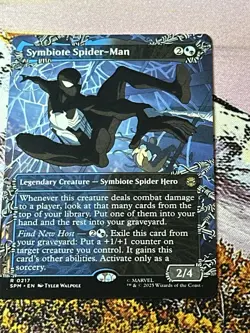 MTG - Symbiote Spider-Man - Borderless - SPM 217 - Non Foil - NM - Image 2