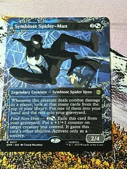 MTG - Symbiote Spider-Man - Borderless - SPM 217 - Non Foil - NM - Image 4