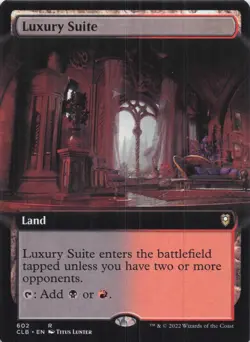 Luxury Suite (Extended Art) CLB Regular Rare #602 NM MTG - Image 1