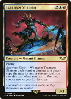 1x Tzaangor Shaman - NM - Warhammer 40,000 - SPARROW MAGIC mtg - Image 1