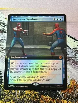 Impostor Syndrome * Extended Art FOIL * - MTG SPM Marvel's Spider Man - NM/MINT - Image 4