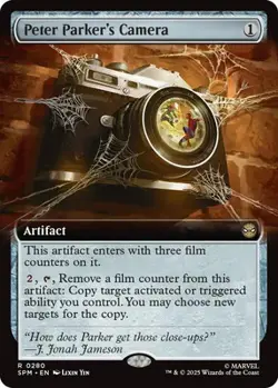 MTG - Peter Parker's Camera - Extended - SPM 280 - Non Foil - NM - Image 1