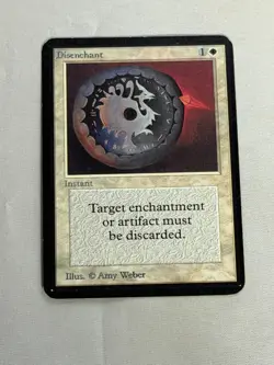 MTG Disenchant Alpha Magic the Gathering - Image 1