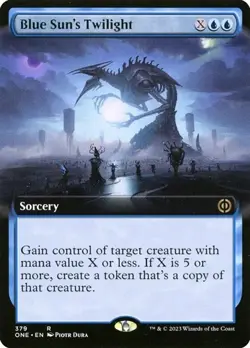 Blue Sun's Twilight - Foil Extended Art ONE LP MTG - Image 1