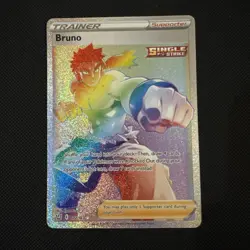 Pokemon TCG Bruno 172/163 Battle Styles Secret Rare Full Art - Image 1