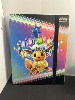Pokemon Prismatic Evolutions Eevee Binder - Image 1