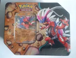 Pokemon Slashing Legends Tin- Koraidon ex W/ 5 Booster Packs New Sealed - Image 1