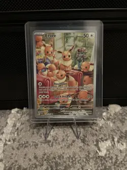 Eevee Illustration Rare Twilight Masquerade 188/167 Pokemon English - Image 1
