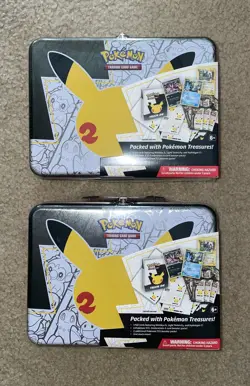 Pokemon TCG 25th Anniversary Celebrations Collector Chest IN HAND AND SEALED 820650809415 - Image 1