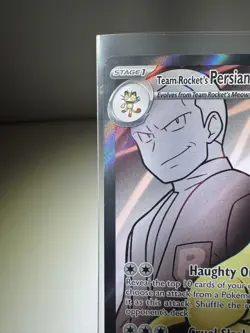 Pokemon TCG-Team Rockets Persian EX 219/182-Ultra Rare-SV10: Destined Rivals - Image 2