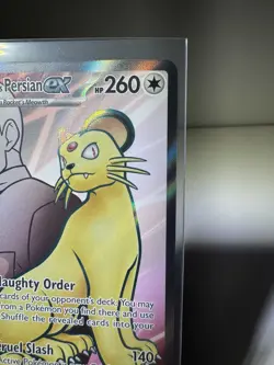 Pokemon TCG-Team Rockets Persian EX 219/182-Ultra Rare-SV10: Destined Rivals - Image 3