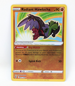 Radiant Hawlucha - 081/189 Astral Radiance - Ultra Rare - Pokemon TCG - NM/M - Image 1