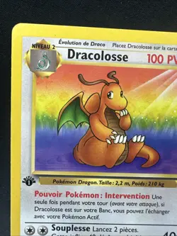 Pokemon TCG Dragonite 19/62 Fossil 1st Edition Non Holo Rare, LP/MP - Image 2