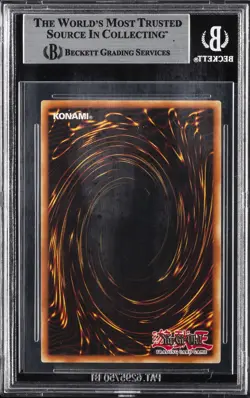 2002 YU-GI-OH PROMOS DARK DUEL STORIES SCR #DDS001 BLUE-EYES WHITE DRAGON BGS 9 - Image 2