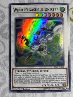 Wind Pegasus @Ignister - IGAS-EN042 - Super Rare (NM) - Yugioh - Image 1