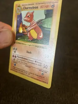1st Edition Charmeleon Shadowless Pokemon Card 1999 Base Set 024/102 - Image 3