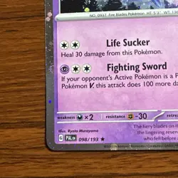 Ceruledge Rare Holo Card 098/193 Sv02: Paldea Evolved Pokemon TCG - Image 5