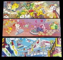 Pokemon Center Tohoku Hiroshima Fukuoka Special Box set w/Promo card Pikachu - Image 2